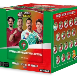 Coleção oficial Icoins - Caixa de 11 moedas - Seleção Portuguesa